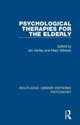 Psychological Therapies for the Elderly