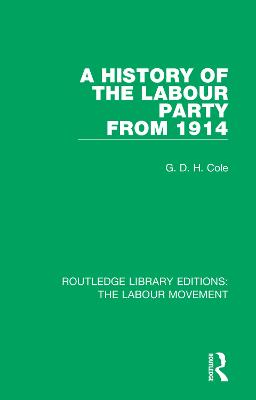 History of the Labour Party from 1914