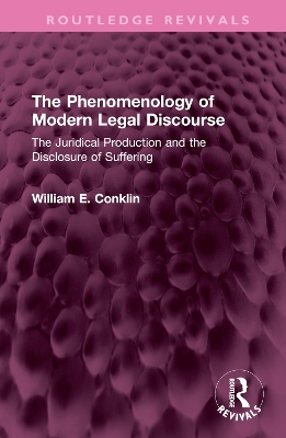 Phenomenology of Modern Legal Discourse