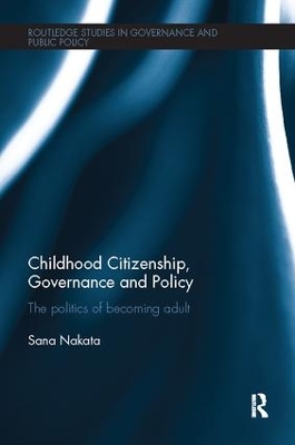 Childhood Citizenship, Governance and Policy