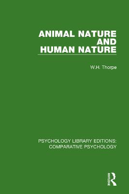 Animal Nature and Human Nature