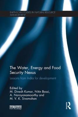 The Water, Energy and Food Security Nexus