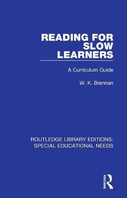 Reading for Slow Learners