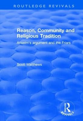 Reason, Community and Religious Tradition