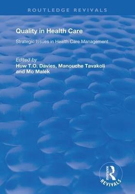 Quality in Health Care