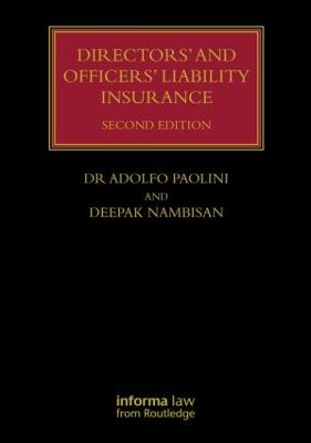 Directors' and Officers' Liability Insurance