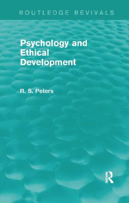 Psychology and Ethical Development (REV) RPD