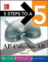 5 Steps to a 5: AP Calculus AB 2017