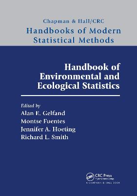 Imagem de capa do ebook Handbook of Environmental and Ecological Statistics