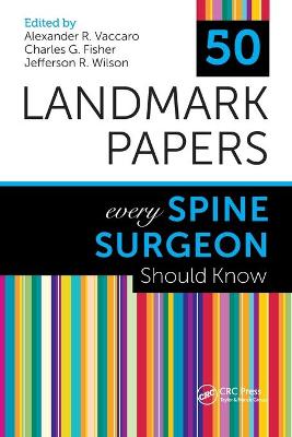 Imagem de capa do livro 50 Landmark Papers — every Spine Surgeon Should Know