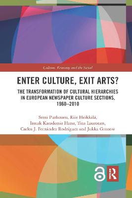 Imagem de capa do ebook Enter Culture, Exit Arte? — The Transformation of Cultural Hierarchies in European Newspaper Culture Sections, 1960–2010