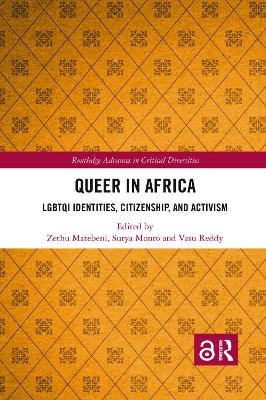 Imagem de capa do livro Queer in Africa — LGBTQI Identities, Citizenship, and Activism