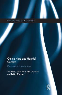 Imagem de capa do ebook Online Hate and Harmful Content — Cross-national perspectives