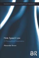 Imagem de capa do ebook Hate Speech Law — A Philosophical Examination