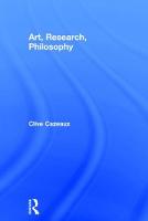 Imagem de capa do ebook Art, Research, Philosophy