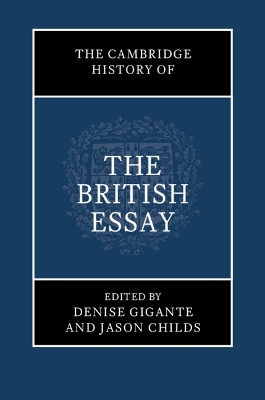 Cambridge History of the British Essay