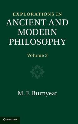 Explorations in Ancient and Modern Philosophy: Volume 3
