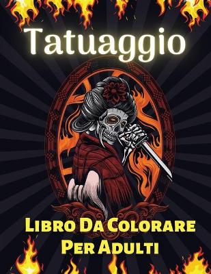 Tatuaggio Libro Da Colorare Per Adulti