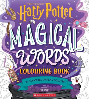 Harry Potter: Magical Words Colouring Book