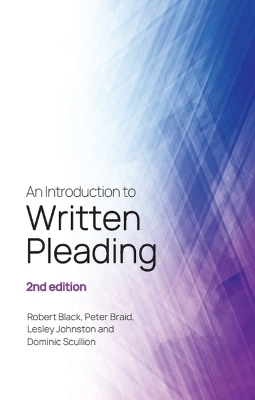 Introduction to Written Pleading