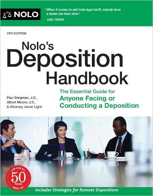 Nolo's Deposition Handbook