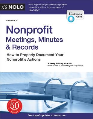 Nonprofit Meetings, Minutes & Records