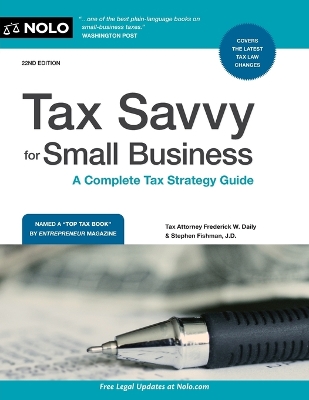 Tax Savvy for Small Business