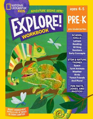 National Geographic Kids Explore! Workbook Pre-K