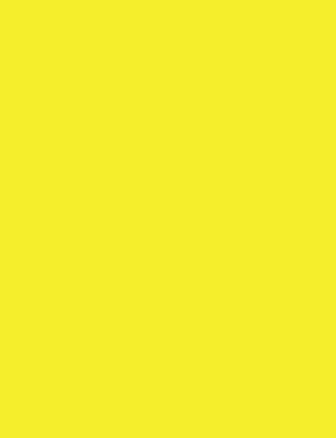 OK Bright Yellow with Brown Studio Note Book