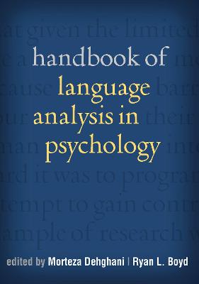 Handbook of Language Analysis in Psychology