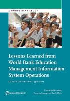 Lessons learned from World Bank education management information system operations