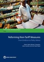 Reforming non-tariff measures