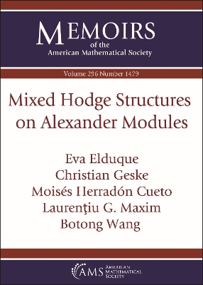 Mixed Hodge Structures on Alexander Modules