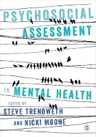 Psychosocial Assessment in Mental Health