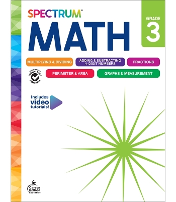 Spectrum Math Workbook, Grade 3