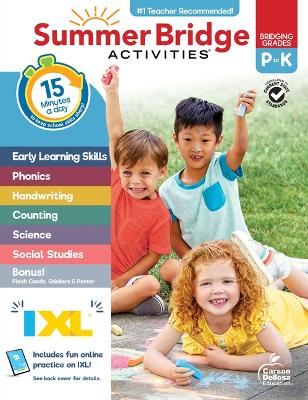 Summer Bridge Activities, Grades Pk - K