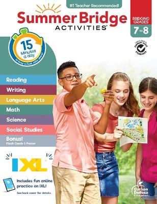 Summer Bridge Activities, Grades 7 - 8