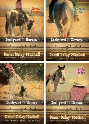 Backyard Horses 4-Pack: Horse Dreams / Cowboy Colt / Chasing