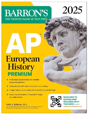AP European History Premium, 2025: Prep Book with 5 Practice Tests + Comprehensive Review + Online Practice