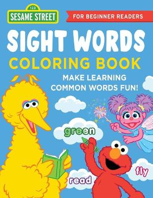 Sesame Street Sight Words Coloring Book