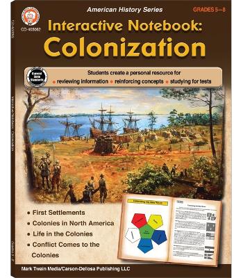 Interactive Notebook: Colonization Resource Book, Grades 5 - 8