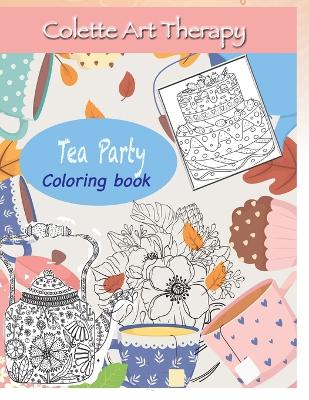 Tea Party Coloring book