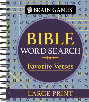 Brain Games - Bible Word Search: Favorite Verses - Large Print