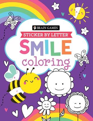 Brain Games - Sticker by Letter - Coloring: Smile
