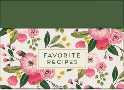 Favorite Recipes - Recipe Card Collection Tin (Floral)