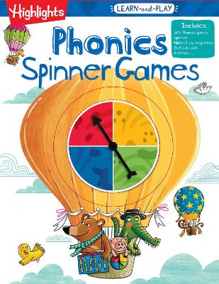 Highlights Learn-and-Play Phonics Spinner Games