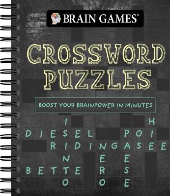 Brain Games - Crossword Puzzles (Chalkboard #2)