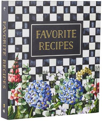 Deluxe Recipe Binder - Favorite Recipes (Hydrangea) - Write in Your Own Recipes