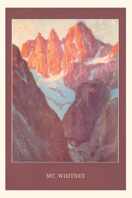 Vintage Journal Mt. Whitney