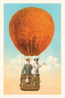 The Vintage Journal Couple in Orange Balloon